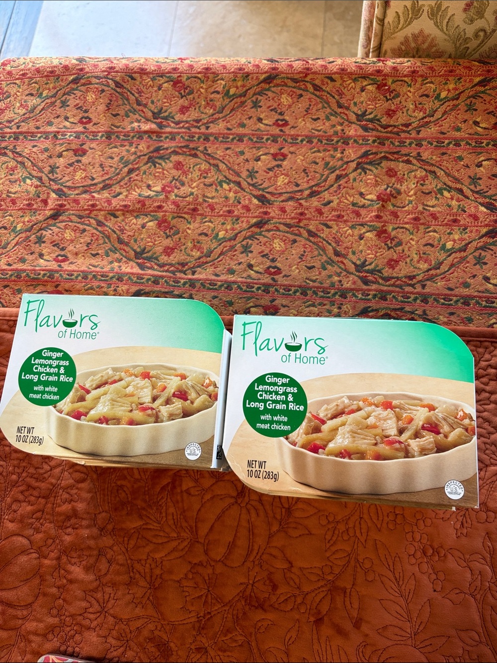 Optavia Flavors of Home Ginger Lemongrass Chicken and Long Grain Rice